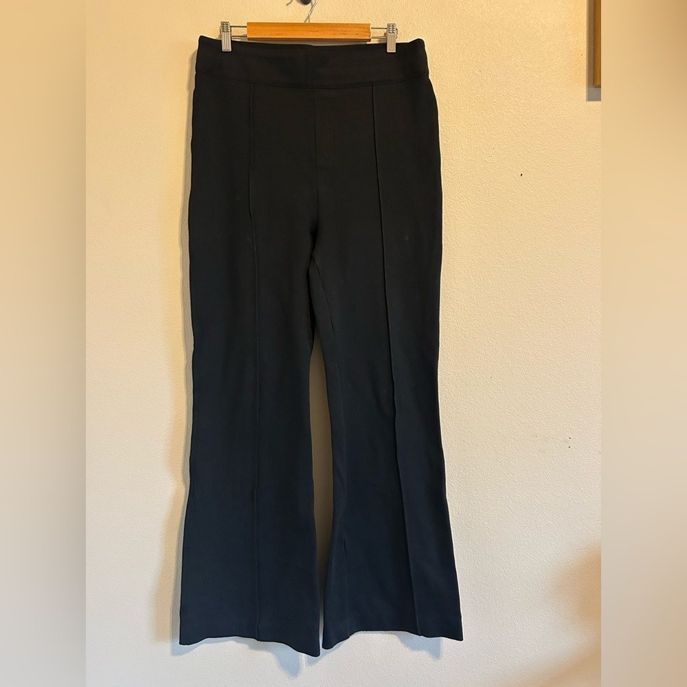SPANX smooth™ PerfectFit Ponte Flare Pants SPANX® black Sz 1X 35x34 - Picture 3 of 10